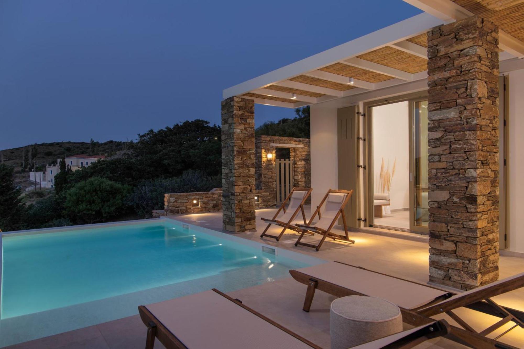 Casa Di Fiori Andros Suites Eksteriør bilde